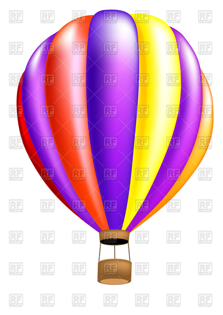 849x1200 Hot Air Balloon Vector Image Vector Artwork Of Objects Arkela