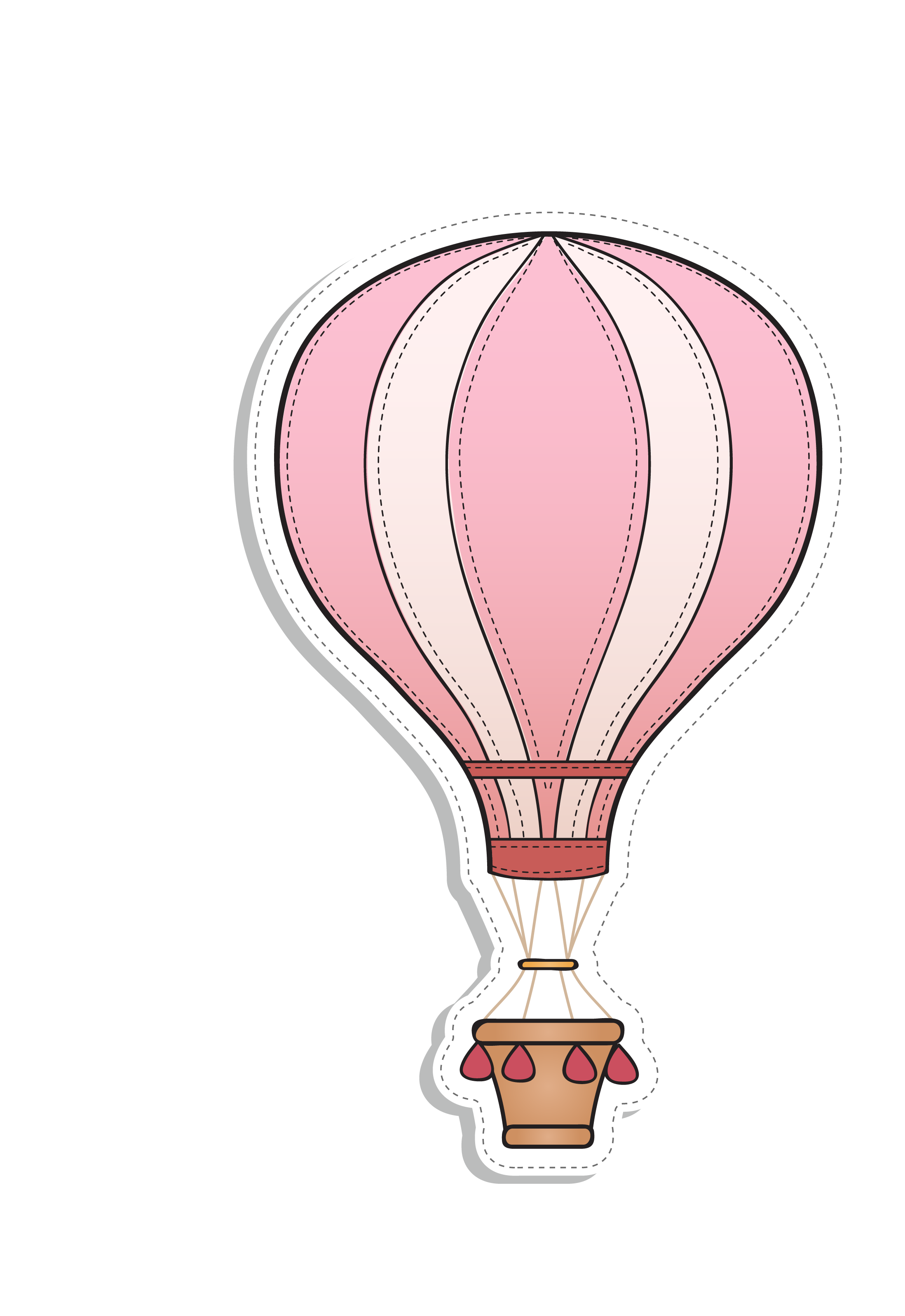 2196x3195 Hot Air Balloon