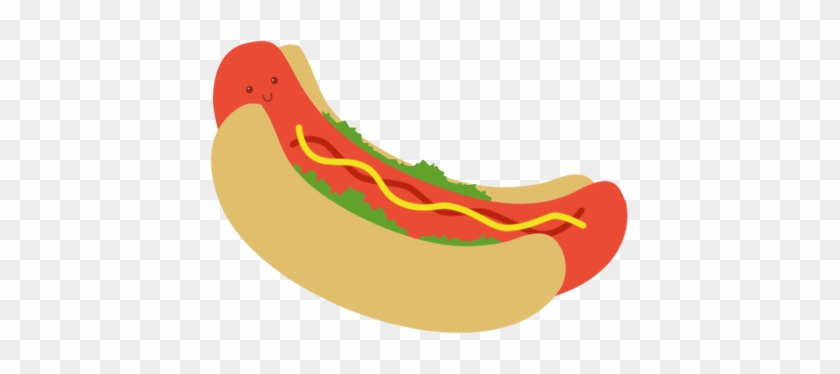 840x374 Hot Dog Vector By Cotaku