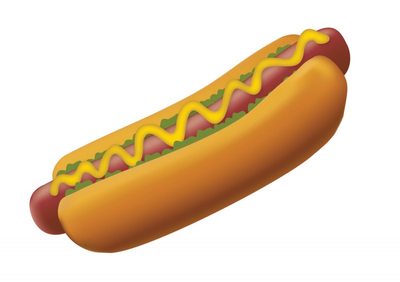 800x565 Hot Dog Free Vector Art
