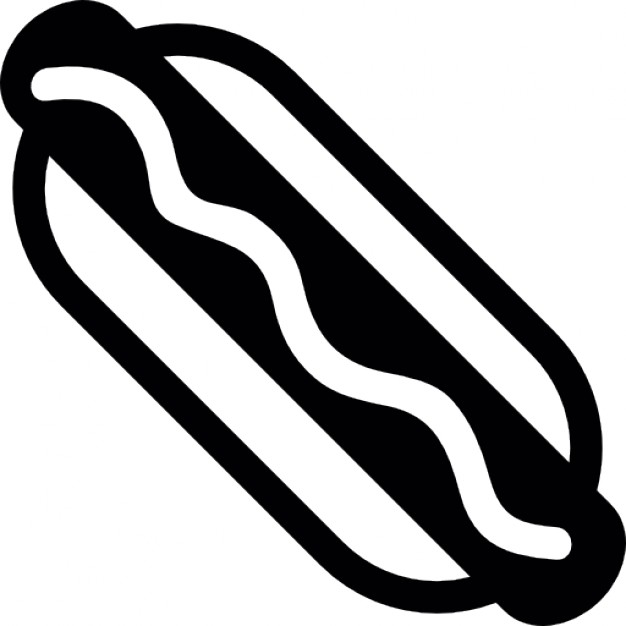 626x626 Hot Dog With Sauce And Bread Icons Free Download