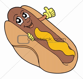 340x323 Image 1065166 Hot Dog Vector Illustration From Crestock Stock Photos