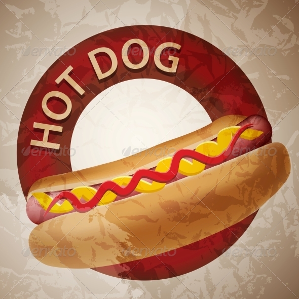 590x590 Realistic Hot Dog Vector Illustration By Yganko Graphicriver