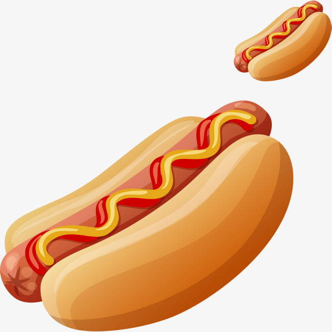 650x650 Delicious Hot Dogs, Vector Material, Hot Dog, Bread Png And Vector