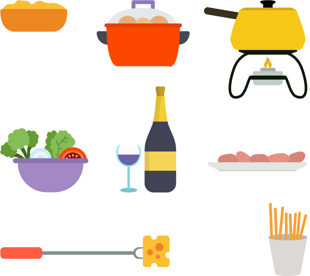 1024x911 Cheese Hot Pot Vector Free Download Ai Files