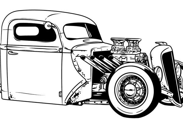 600x409 Hot Rod Vector Pack On Behance
