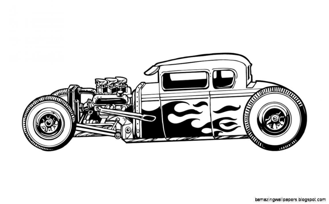 1143x708 Hot Rod Vector Amazing Wallpapers
