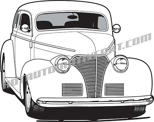 500x394 1939 Chevy Hot Rod Clip Art, Buy Two Images, Get One Image Free