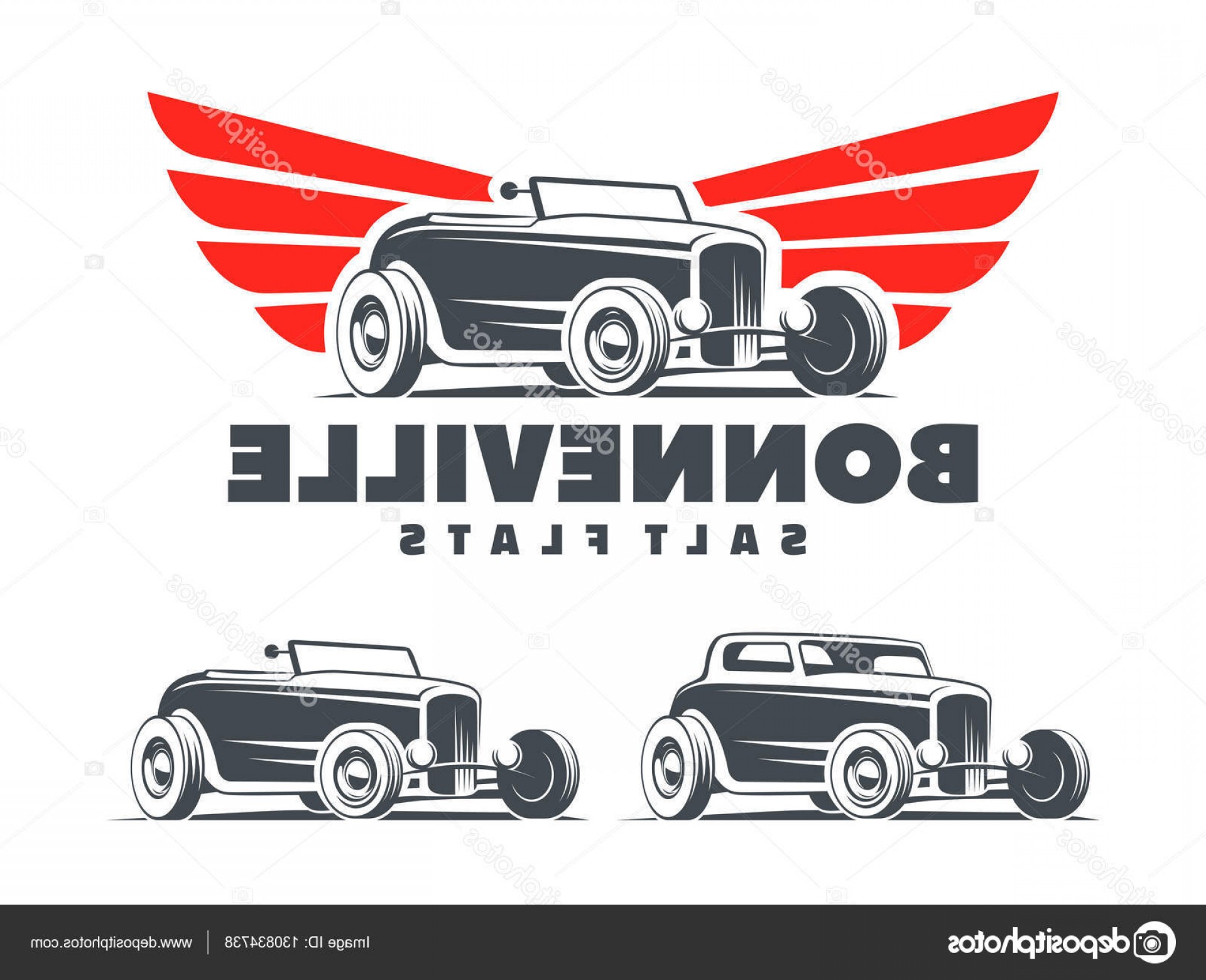 1920x1560 Stock Illustration Retro Hot Rod With Stylized Sohadacouri