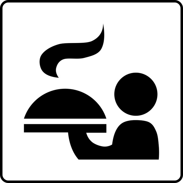 600x600 Hotel Icon Has Room Service Free Vector In Open Office Drawing Svg