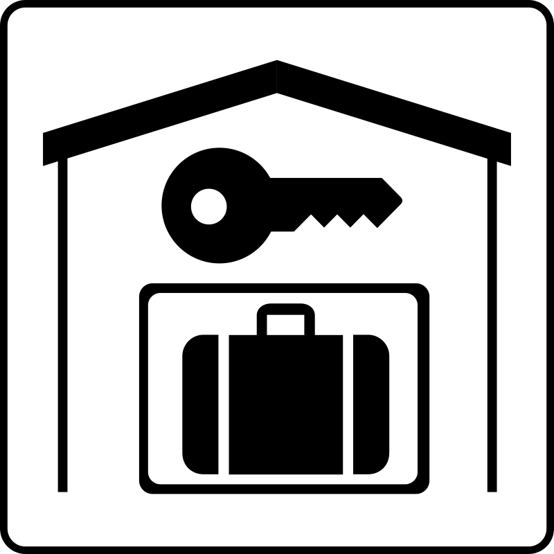 800x800 Hotel Icon Has Secure Storage In Room Free Vector 4vector