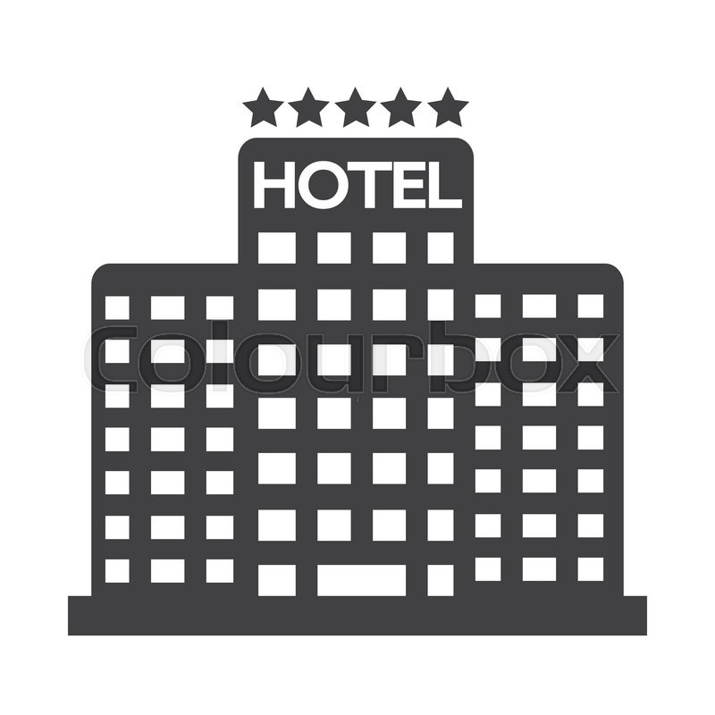800x800 Five Star Hotel Icon Stock Vector Colourbox
