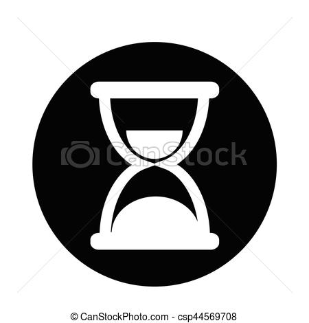 450x470 Hourglass Icon Vector Clipart