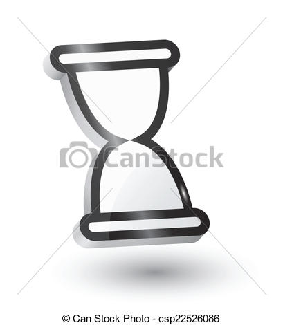 409x470 Hourglass Icon Vector.
