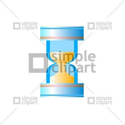 400x400 Hourglass Icon Vector Image