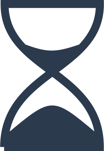 345x500 Simple Hourglass Vector Drawing Public Domain Vectors