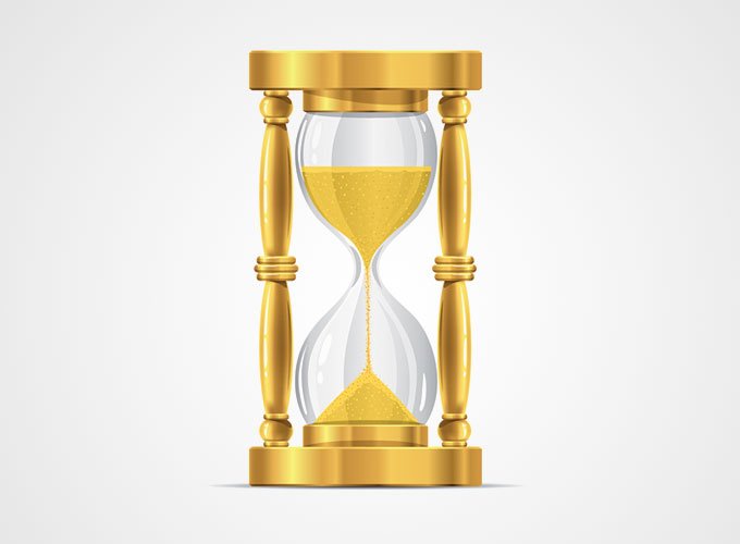 680x500 Free Golden Hourglass Sand Glass Clock Psd Files, Vectors