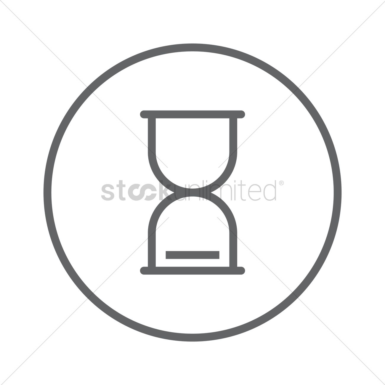 1300x1300 Free Hourglass Vector Image