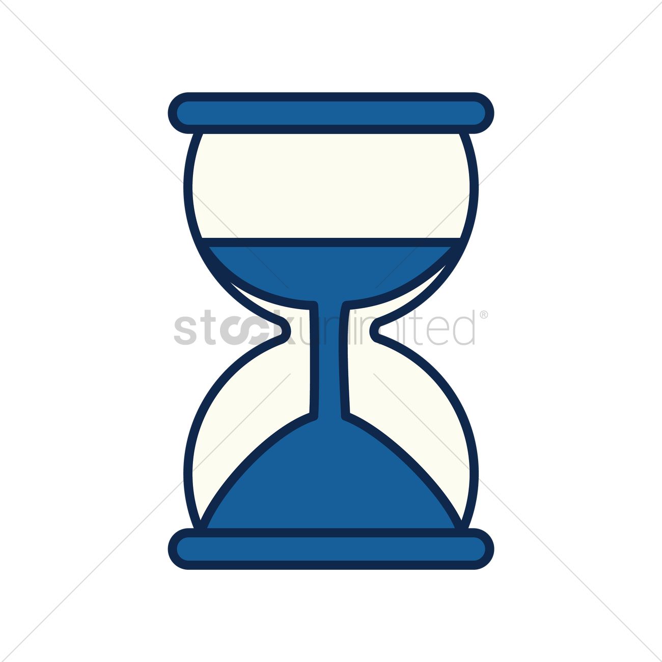 1300x1300 Free Hourglass Vector Image