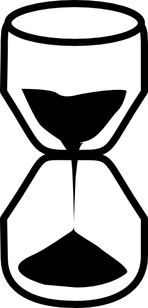288x599 Hourglass Clip Art Free Vector 4vector