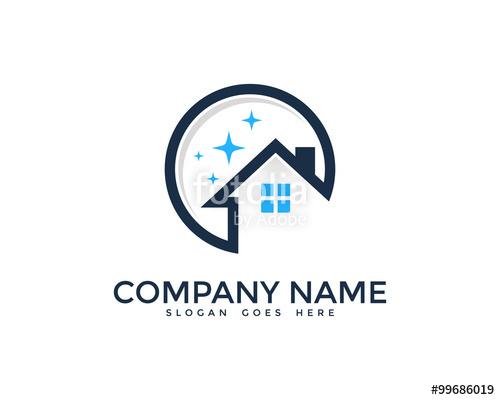500x400 House Cleaning Logo Vector Wwwimgkidcom The Image, House Cleaning
