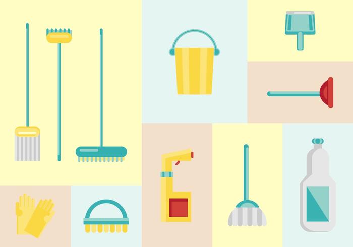 700x490 Free House Cleaning Vectors