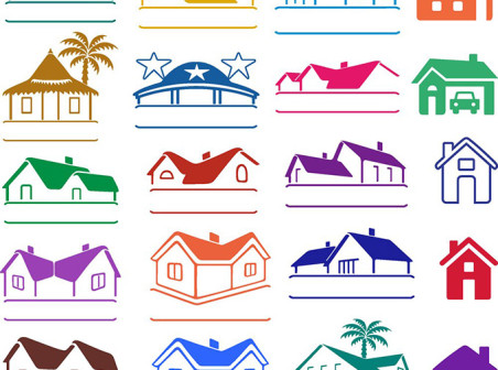 452x336 House Vector Icons Set Free House Vector Icons Set