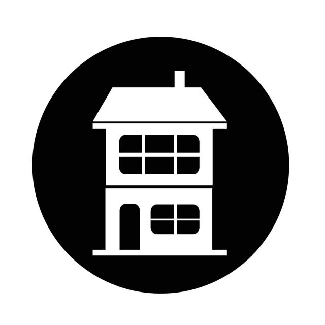 640x640 Real Estate House Icon, House, Icon, Vector Png And Vector For
