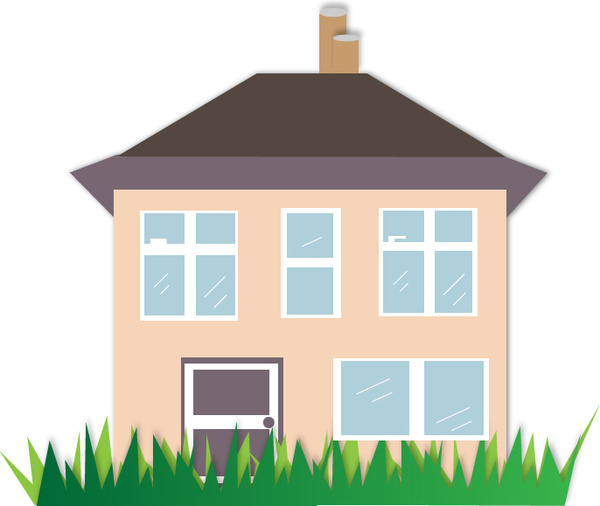 600x506 House Illustration Free Vector In Adobe Illustrator Ai ( .ai