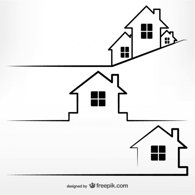 626x626 House Silhouette Vectors, Photos And Psd Files Free Download