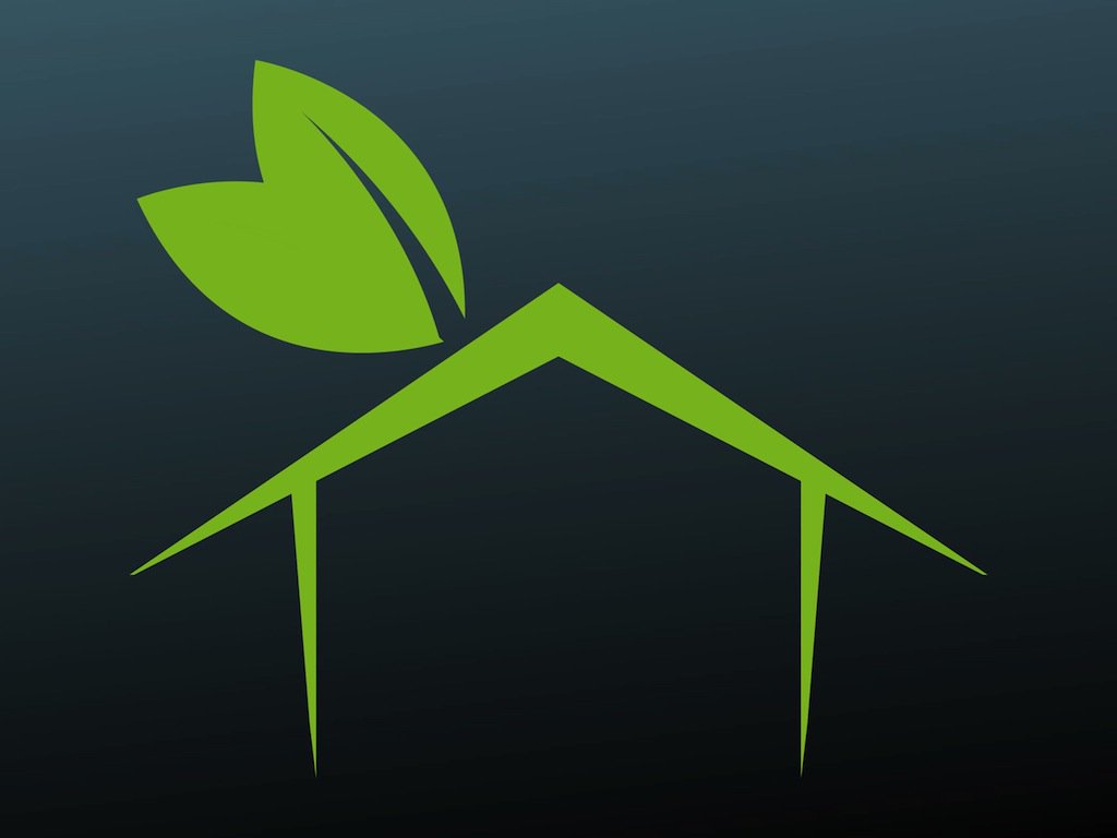 1024x768 Natural House Icon Vector Art Amp Graphics