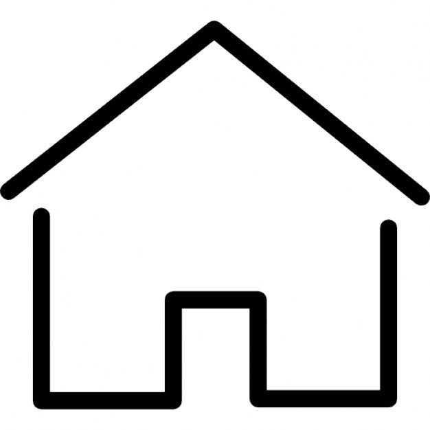 626x626 Simple House Thin Outline Icons Free Download