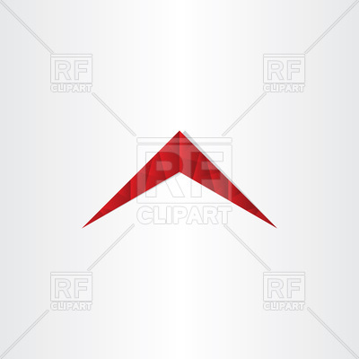 400x400 House Polygon Red Roof Icon Vector Image Vector Artwork Of Icons