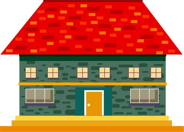 600x432 Tiles Clipart House Roof