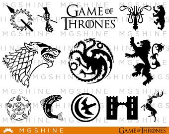 340x270 House Stark Svg Etsy