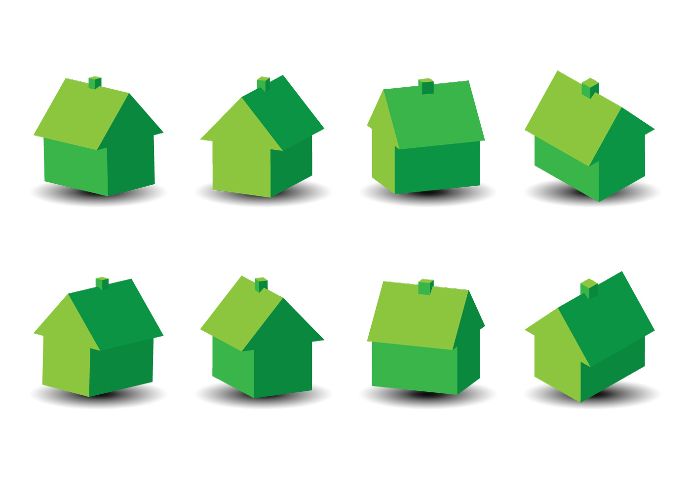 1400x980 House Free Vector Art