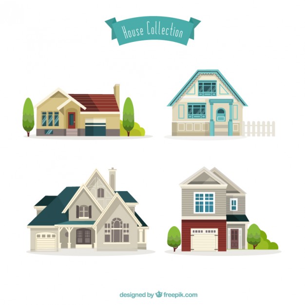 626x626 Houses Vector Black And White Houses Vector Pack Download Free