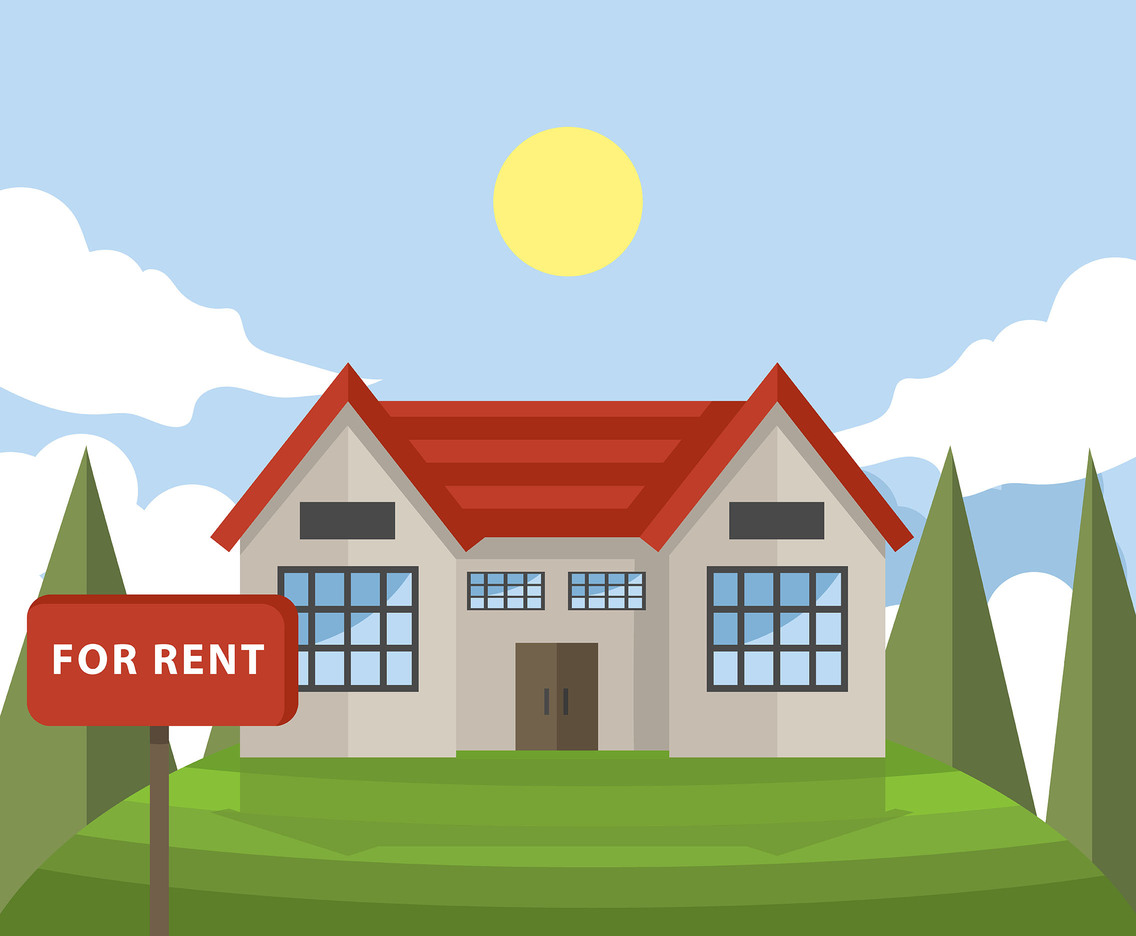 1136x936 Rental House Vector Vector Art Amp Graphics