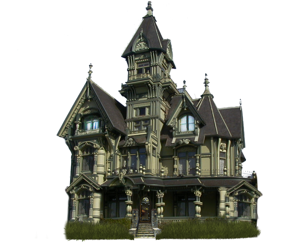 1024x819 Halloween House Vector Free Png Image Transparent