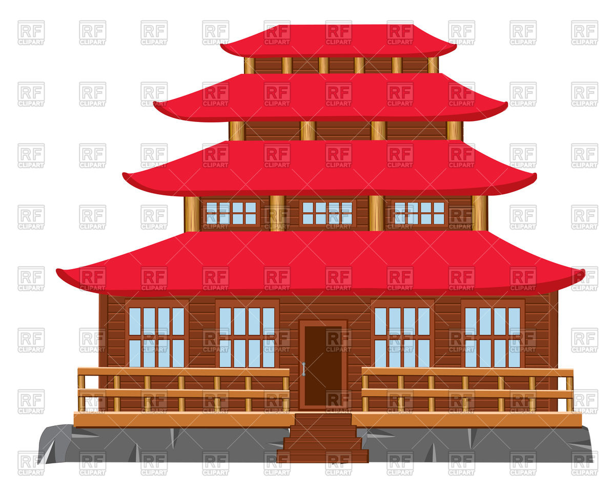 1200x960 Japanese House Vector Image Vector Artwork Of Architecture