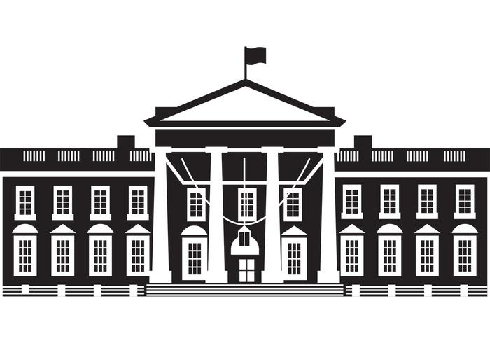 700x490 The White House Vector Free Vector Art