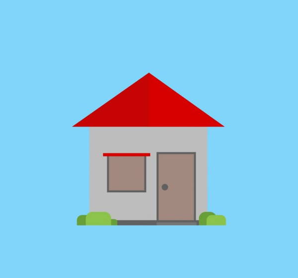 600x560 House Vectors
