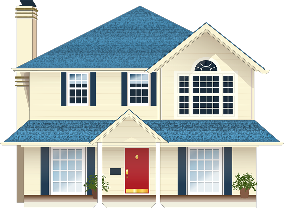 960x705 House Vector Png