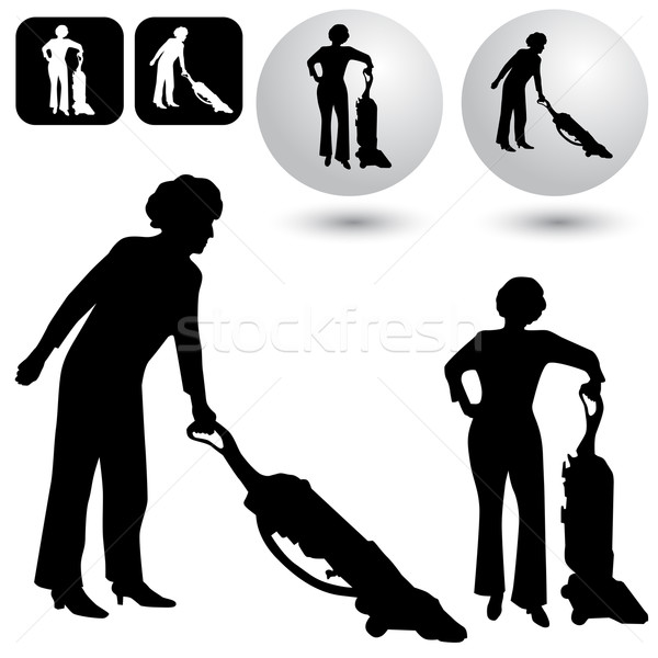 600x600 Housekeeping Stock Vectors, Illustrations And Cliparts Stockfresh