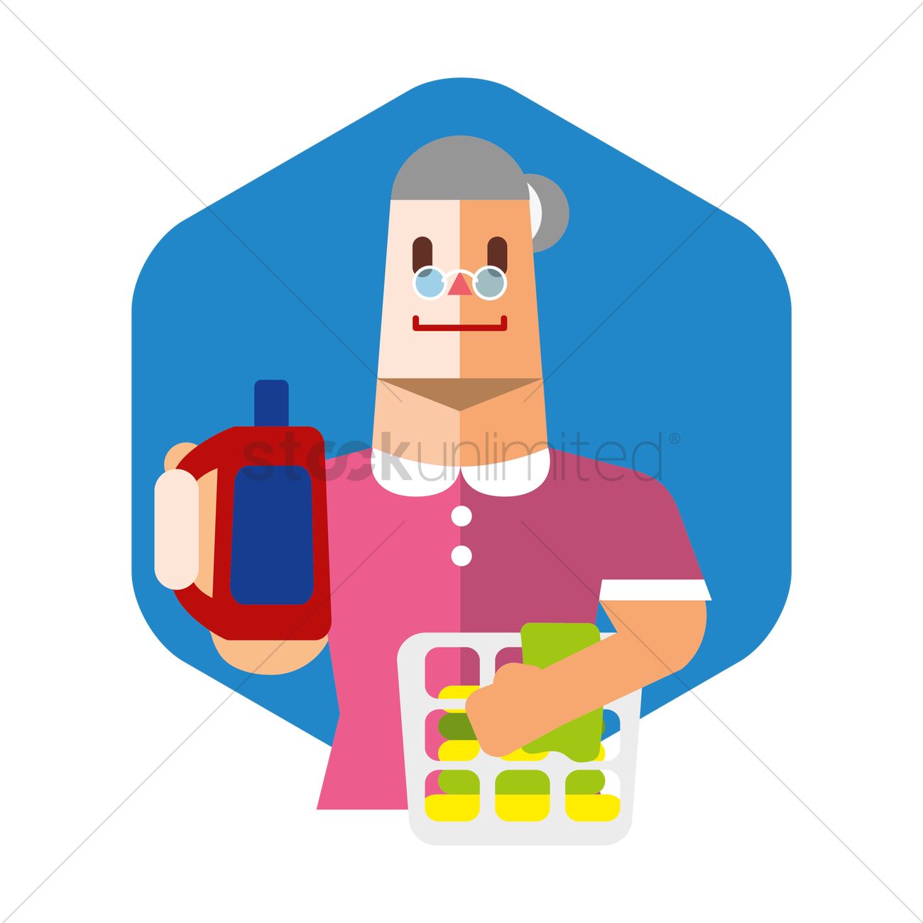 1300x1300 Housekeeping Vector Image
