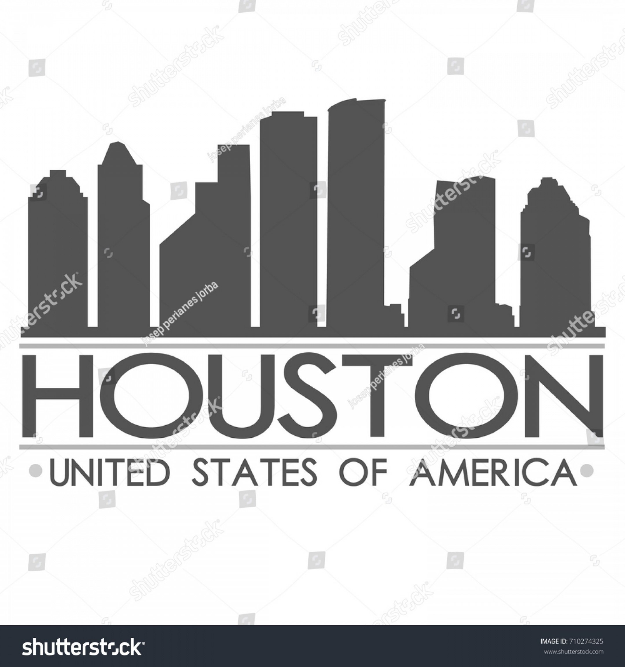 2160x2304 Houston Skyline Silhouette Design City Vector Geekchicpro