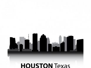 310x233 Houston Skyline Design Free Vectors Ui Download