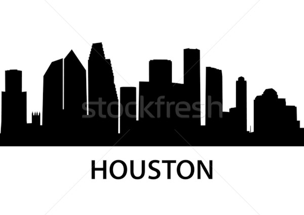 600x424 Skyline Houston Vector Illustration Felix Pergande (Unkreatives