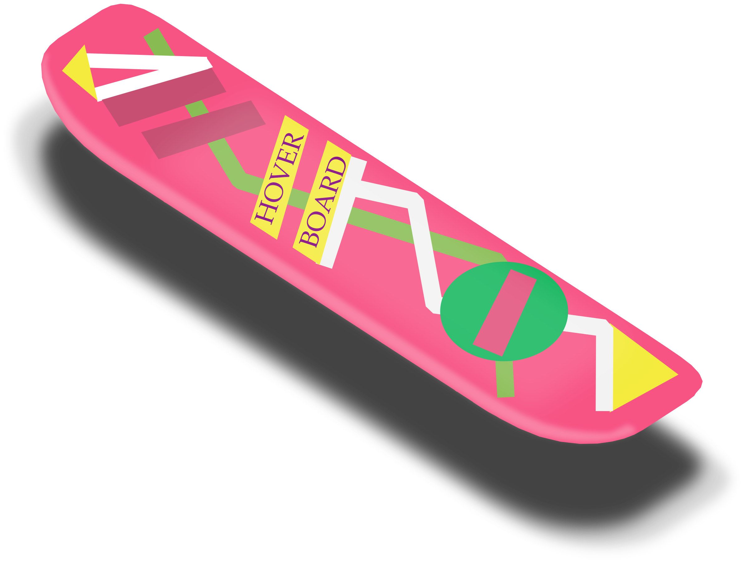 2400x1803 Hoverboard Vector Modern ~ Frames ~ Illustrations ~ Hd Images