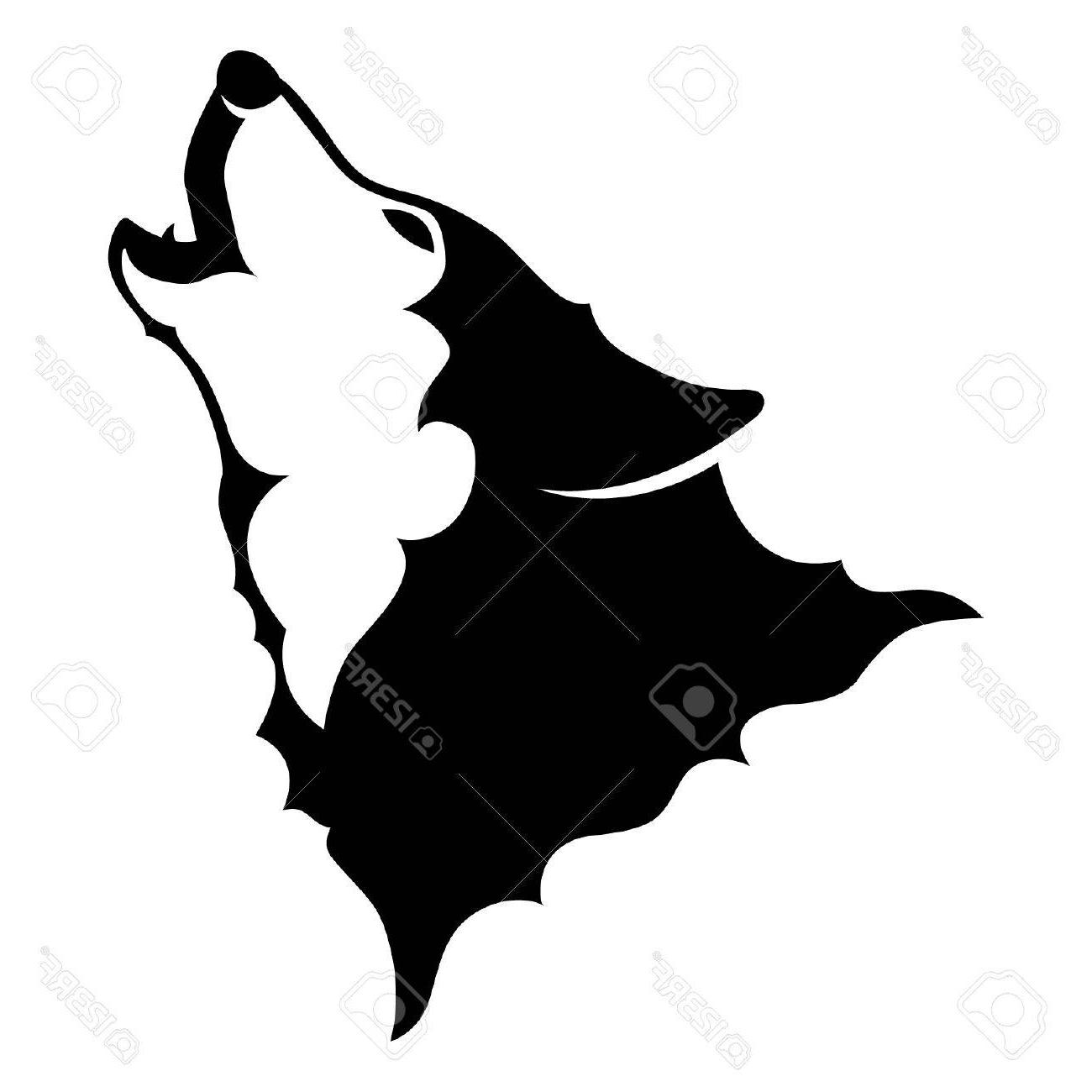 1300x1300 Top Howling Wolf Vector Pictures